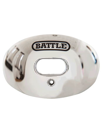 Battle Oxygen Chrome Mouth Guard Silver 1