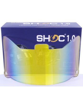 Shoc 1.0 Clear Sunset Iridium Helmet Visor 1